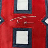 Autographed/Signed Trea Turner USA World Baseball Classic Jersey Beckett BAS COA