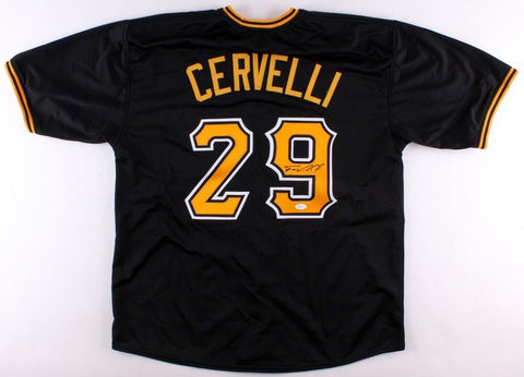 Francisco Cervelli Signed Pirates Jersey (JSA) Pittsburgh Catcher 2015-2019