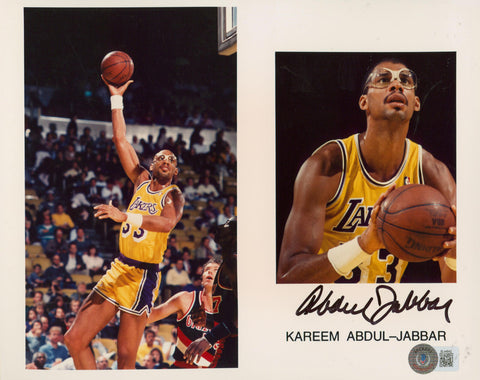 Lakers Kareem Abdul-Jabbar Authentic Signed 8x10 Photo Autographed BAS #BL44842