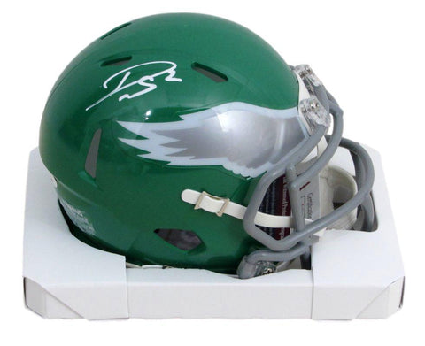 Darius Slay Autographed Kelly Green Mini Speed Football Helmet Eagles JSA 183546