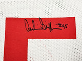 OHIO STATE ARCHIE GRIFFIN AUTOGRAPHED WHITE JERSEY HT 1974/75 BECKETT 216728