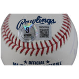 Dwight Freeney Autographed Indianapolis Colts OML Baseball Beckett Witness 52770