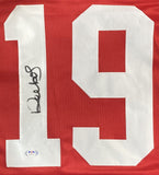 Deebo Samuel Signed Custom Red Pro-Style Football Jersey PSA Hologram