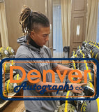 Chase Claypool Autographed Pittsburgh Steelers F/S Camo Helmet BAS 29368