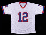 Jim Kelly Signed Buffalo Bills Jersey (Beckett) 4XSuper Bowl Quarterback