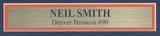 Neil Smith Denver Broncos Signed/Auto 8x10 Photo Framed JSA 163362