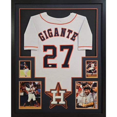Jose Altuve Gigante Autographed Signed Framed Houston Astros Jersey JSA