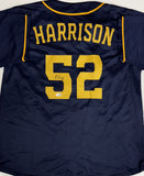 KYLE HARRISON Signed Custom Replica Blue Brewers Jersey AUTO - JSA