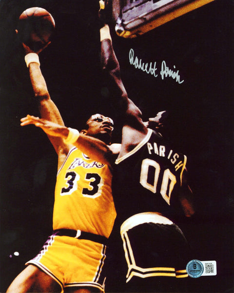 Celtics Robert Parish Authentic Signed 8x10 Vertical Photo BAS #BM01636