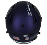 Zay Flowers Autographed Ravens Alternate Authentic Speedflex Helmet Beckett