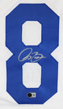 Isaac Bruce Authentic Signed White Pro Style Jersey Autographed BAS Witnessed