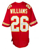 Damien Williams Signed Kansas City Chiefs Jersey (Beckett) Super Bowl LIV Champ