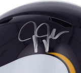 Autographed Justin Jefferson Vikings Mini Helmet Item#13397768 COA