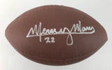 Mercury Morris Signed Miami Dolphins Football (Beckett) 2xSuper Bowl Champ RB
