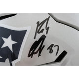 Rob Gronkowski Autographed New England Patriots SpeedFlex Helmet Beckett W 58333