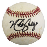 Athletics Mike Gallego Authentic Signed Bobby Brown OAL Baseball BAS #BU64185