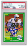 Steve Largent Autographed Seahawks 1989 Score Card #225 w/HOF'95 - (PSA)