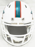 TYREEK HILL AUTOGRAPHED DOLPHINS WHITE SPEED MINI HELMET BECKETT WITNESS 222810