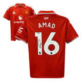 Amad Diallo Signed Manchester United 2026-27 Soccer Jersey #16 with Beckett COA