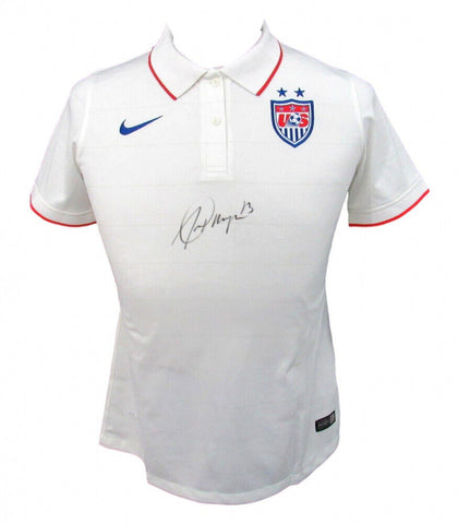 Alex Morgan Signed Team USA Custom Soccer Jersey (JSA COA) 2019 World Cup Champ