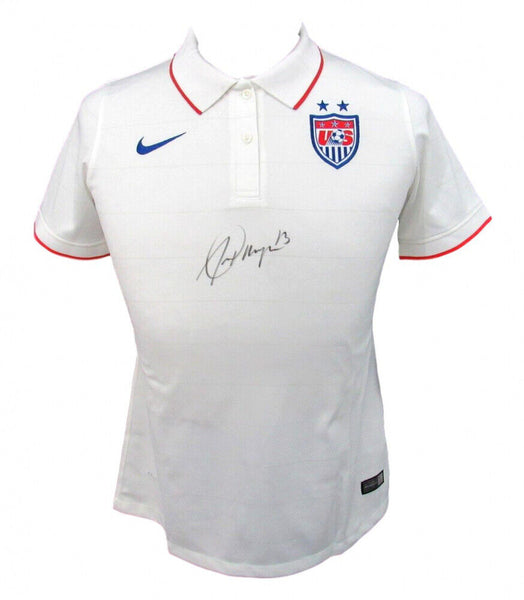 Alex Morgan Signed Team USA Custom Soccer Jersey (JSA COA) 2019 World Cup Champ