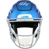 Calvin Johnson Autographed Detroit Lions SpeedFlex TB Helmet Beckett W 51791