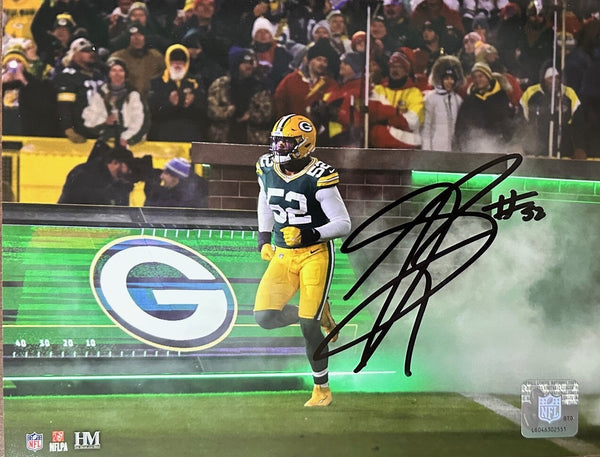 Packers Linebacker RASHAN GARY Signed 8x10 Photo #1 AUTO