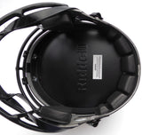 Aaron Jones Autographed Eclipse Black Full Size Helmet Packers Beckett 1W406073