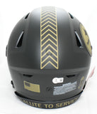 Jack Sawyer Signed Steelers F/S Salute 2025 SpeedFlex Helmet - Beckett W Holo