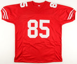 Vernon Davis Signed 49ers Jersey (JSA COA) 2x Pro Bowl (2009, 2013)