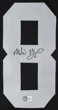 Michael Mayer Signed Las Vegas Raiders Jersey (Beckett) Ex Notre Dame Tight End