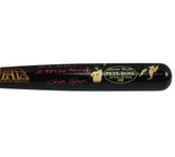 Pete Rose Signed Cincinnati Reds Cooperstown Black MLB Bat Red Ink - Sorry I Bet