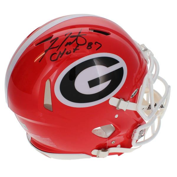 Fran Tarkenton Autographed "CHOF 87" Georgia Bulldogs Authentic Helmet Beckett