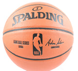 Phil Jackson Autographed NBA Spalding Basketball Go Lakers - Beckett Hologram