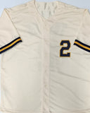 Brewers Infielder BRICE TURANG Signed Custom Replica Cream Jersey AUTO - JSA