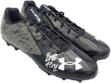 BYRON MURPHY II AUTOGRAPHED UNDER ARMOUR TEAM CLEATS SEAHAWKS SIZE 14 MCS 235605