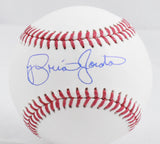 Brian Jordan Autographed Rawlings OML Baseball - Beckett W Hologram *Blue