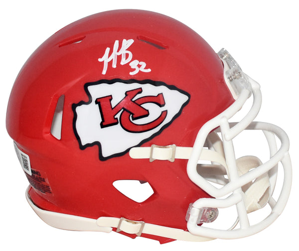 NICK BOLTON SIGNED KANSAS CITY CHIEFS SUPER BOWL 57 LVII MINI HELMET BECKETT