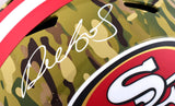 Deebo Samuel Autographed San Francisco 49ers F/S Camo Speed Helmet- JSA *White