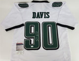 Jordan Davis Signed Philadelphia Eagles Jersey (JSA COA) 2022 1st Round Pick DT