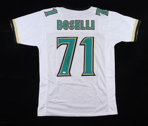 Tony Boselli Signed Jaguars Jersey (JSA COA) Jacksonville 1st Ever Draft Pick OT