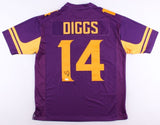 Stefon Diggs Signed Vikings Color Rush Jersey (TSE) Minnesota Wide Receiver