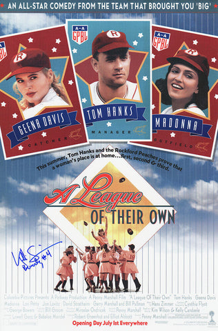 Kelli Simpkins Signed A League Of Their Own 11x17 Movie Poster w/Beverly -SS COA