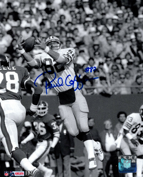 Packers TE PAUL COFFMAN Signed 16x20 Photo #11 AUTO - 3 x Pro Bowl - GBP HOF