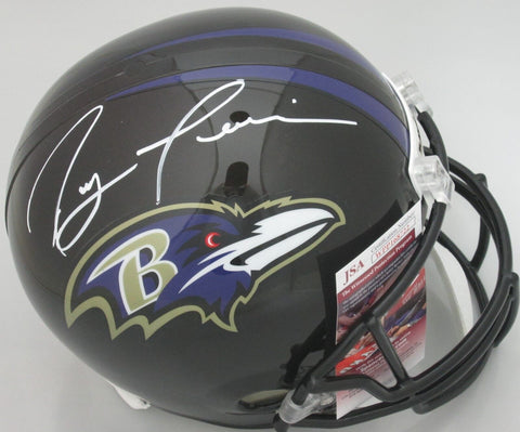 Ravens RAY LEWIS #52 Signed Full Size Replica Helmet AUTO - HOF 2018 - JSA