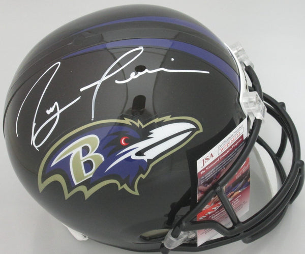 Ravens RAY LEWIS #52 Signed Full Size Replica Helmet AUTO - HOF 2018 - JSA