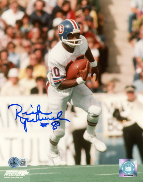 Rick Upchurch Autographed/Signed Denver Broncos 8x10 Photo Beckett 57766