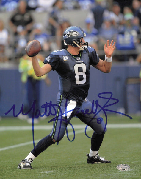 Matt Hasselbeck Autographed Signed 8x10 Photo Seattle Seahawks MCS Holo #63013