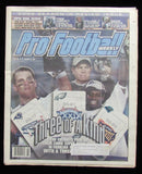 February 28, 2005 Pro Football Weekly Newspaper Tom Brady on Cover 198240