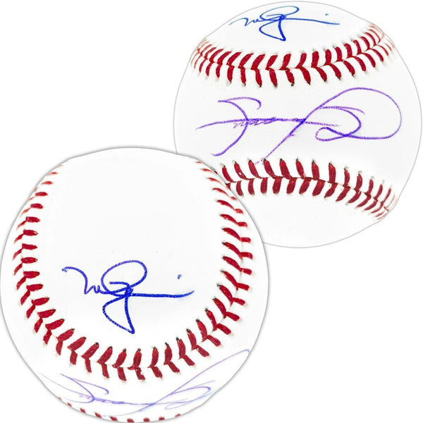 Mark McGwire Sammy Sosa Signed Rawlings Official MLB Baseball BAS